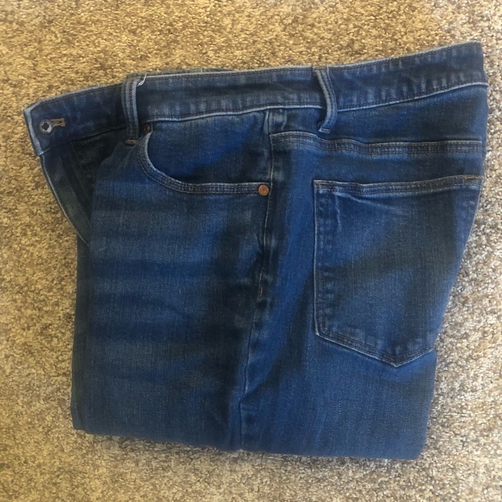 Talbots / Blue / straight leg jeans -Size 10 /Ultra-flattering - Picture 8 of 12